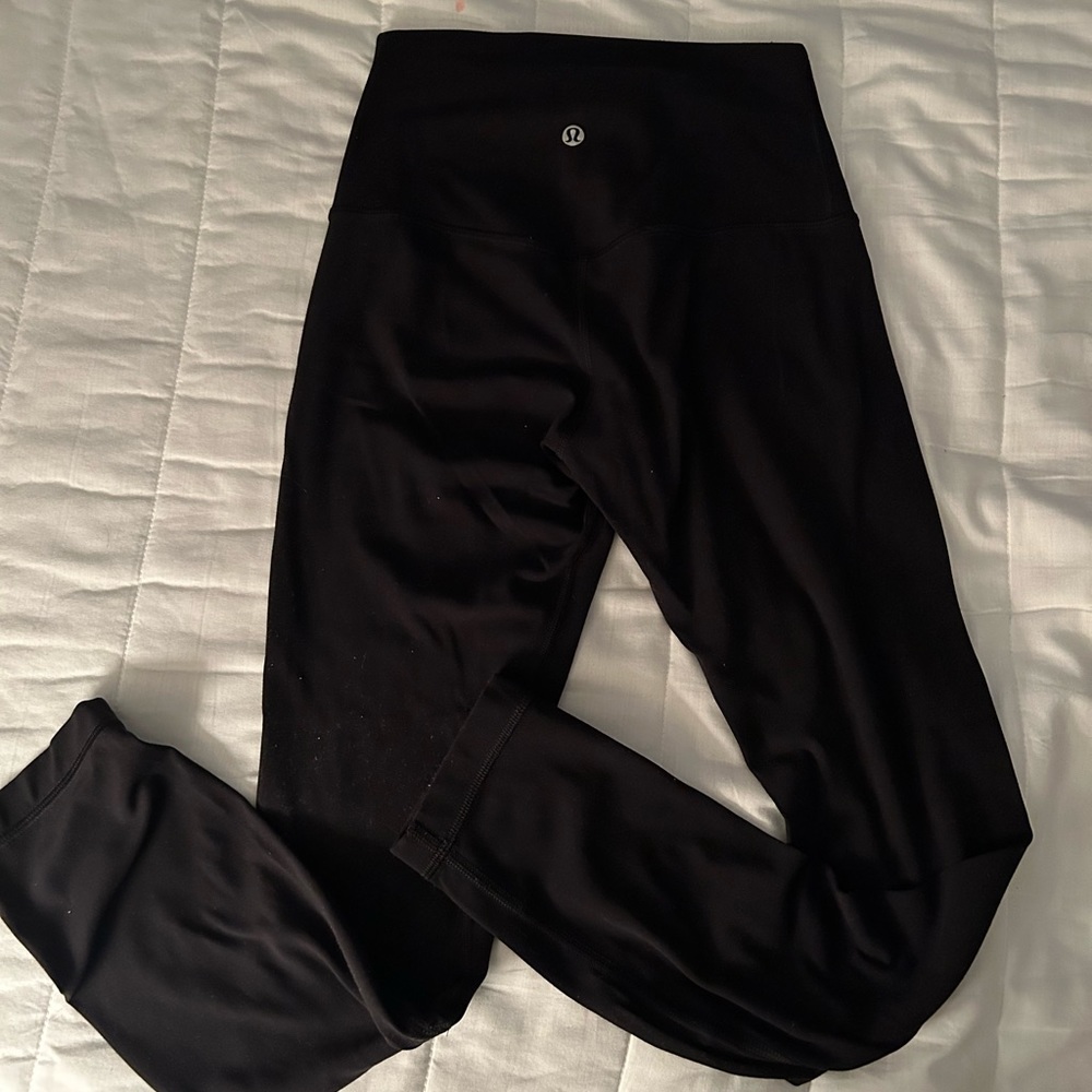 Lululemon black align leggings size 4